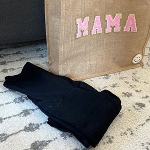 1822 Black maternity skinny Jean
